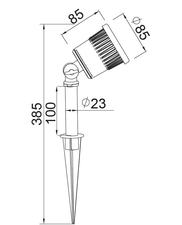 Ландшафтная подсветка W8091