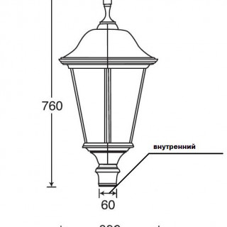 Садово-парковый светильник серии Bremen 79823 LED