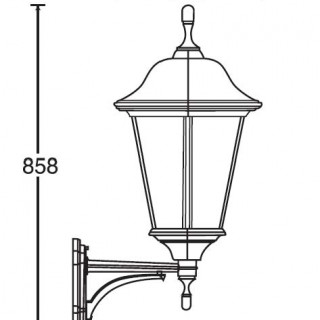 Садово-парковый светильник серии Bremen 79825
