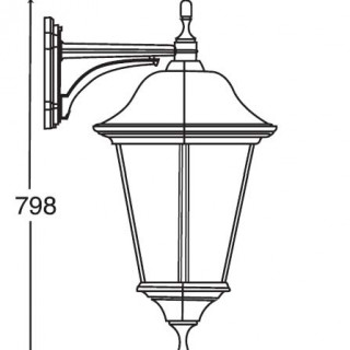 Садово-парковый светильник серии Bremen 79826