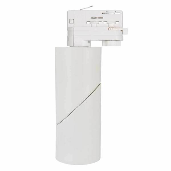 Светильник LGD-TWIST-TRACK-4TR-R70-15W White5000 (WH-BK, 30 deg) (ARL, IP40 Металл, 3 года)