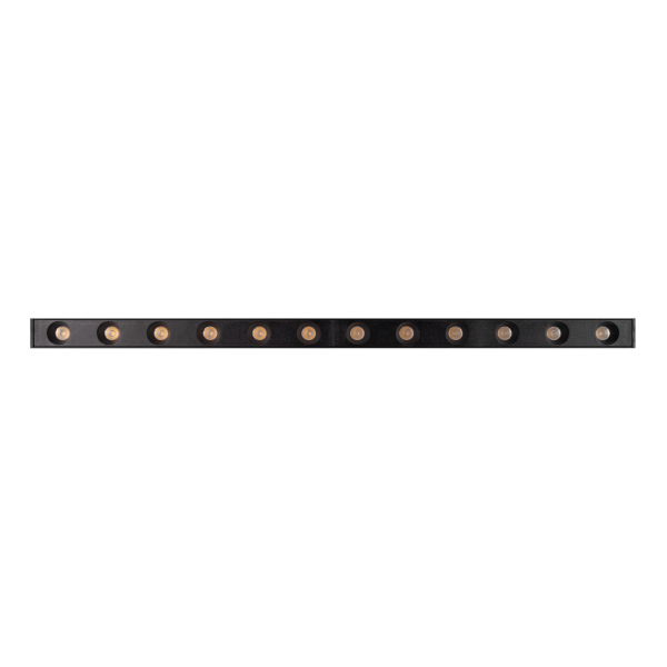 Светильник MAG-DOTS-25-L400-12W Warm3000 (BK, 30 deg, 24V) (ARL, IP20 Металл, 3 года)