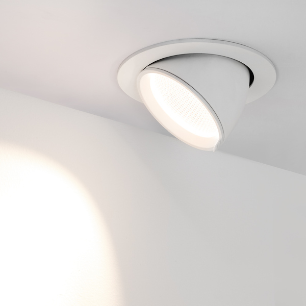 Светильник LTD-EXPLORER-R130-20W White6000 (WH, 38 deg) (ARL, IP20 Металл, 3 года)