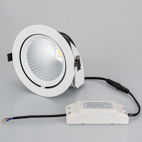 Светильник LTD-150WH-EXPLORER-30W Day White 38deg (ARL, IP20 Металл, 3 года)